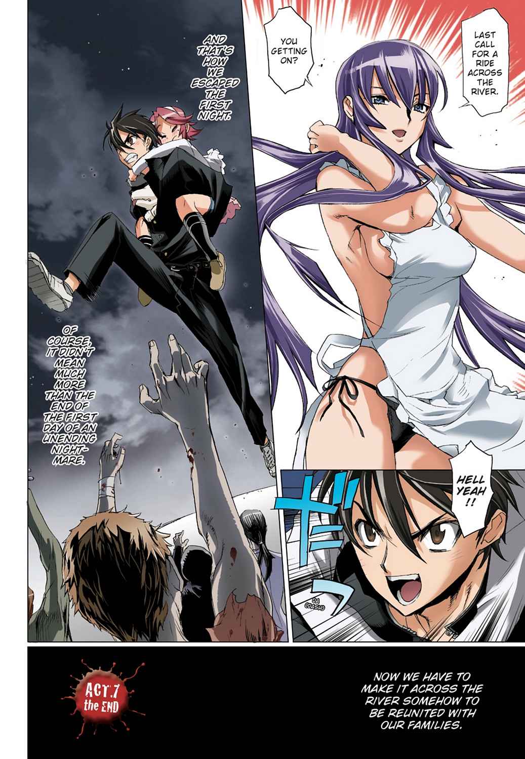 High School of the Dead - Full Color Edition Chap 2 - Next Chap 3
