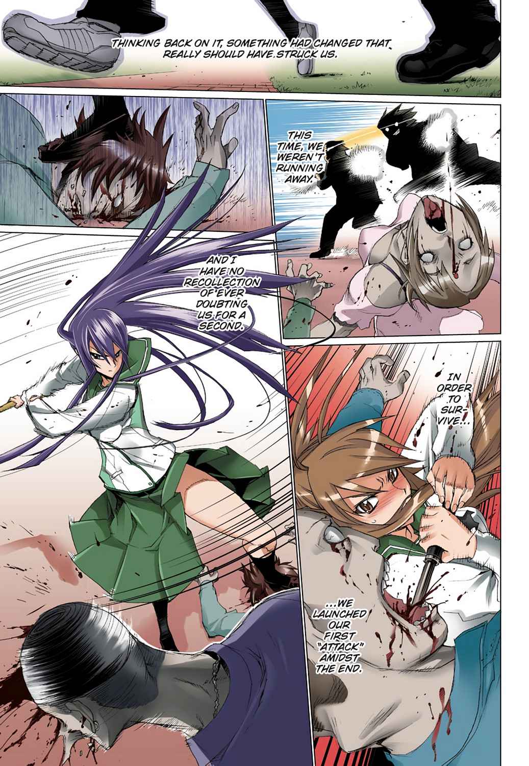 High School of the Dead - Full Color Edition Chap 2 - Next Chap 3