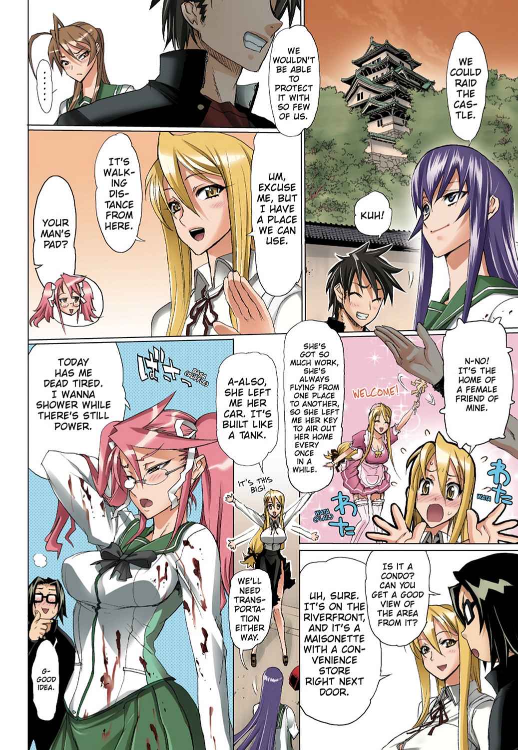 High School of the Dead - Full Color Edition Chap 2 - Next Chap 3