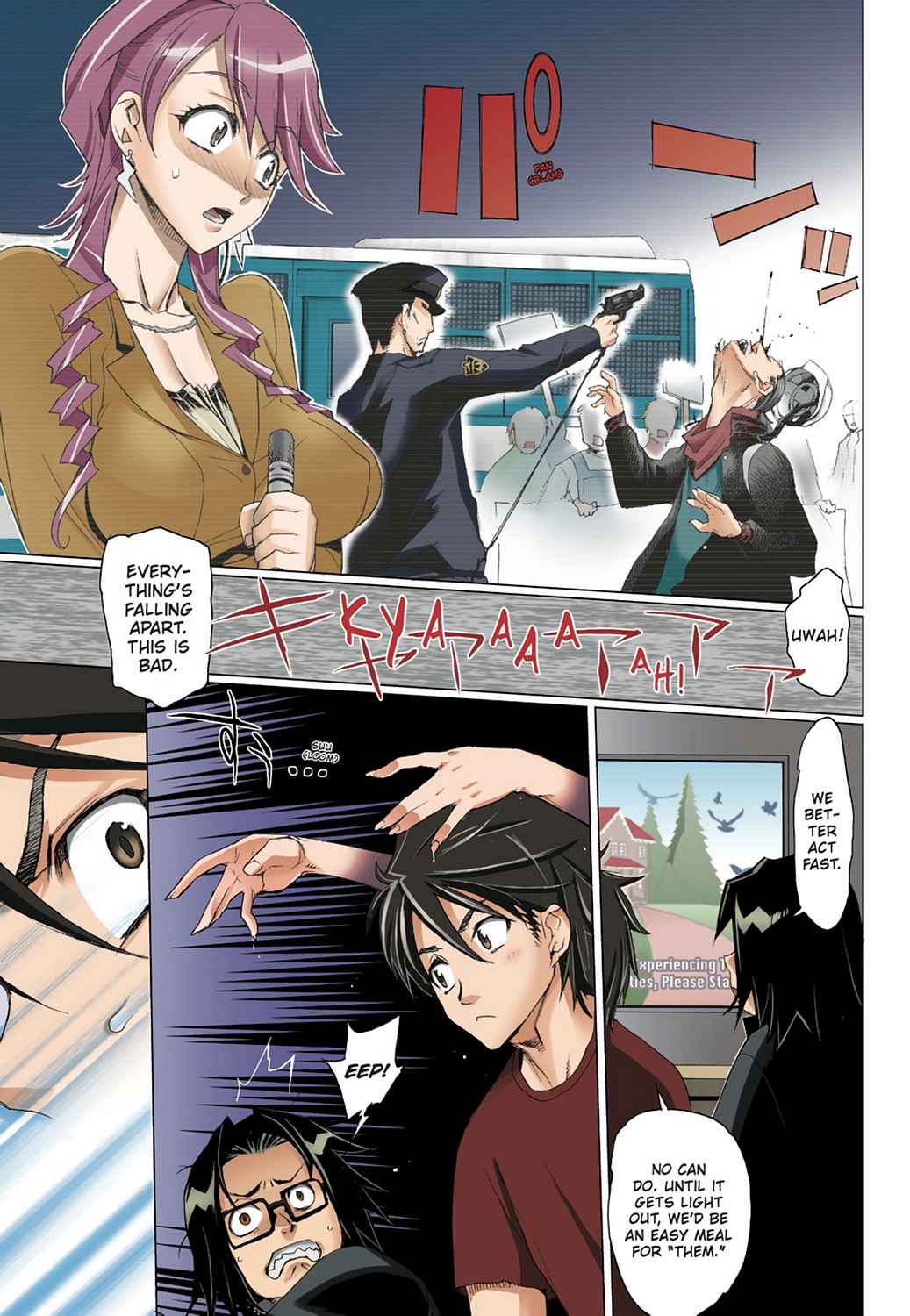 High School of the Dead - Full Color Edition Chap 2 - Next Chap 3