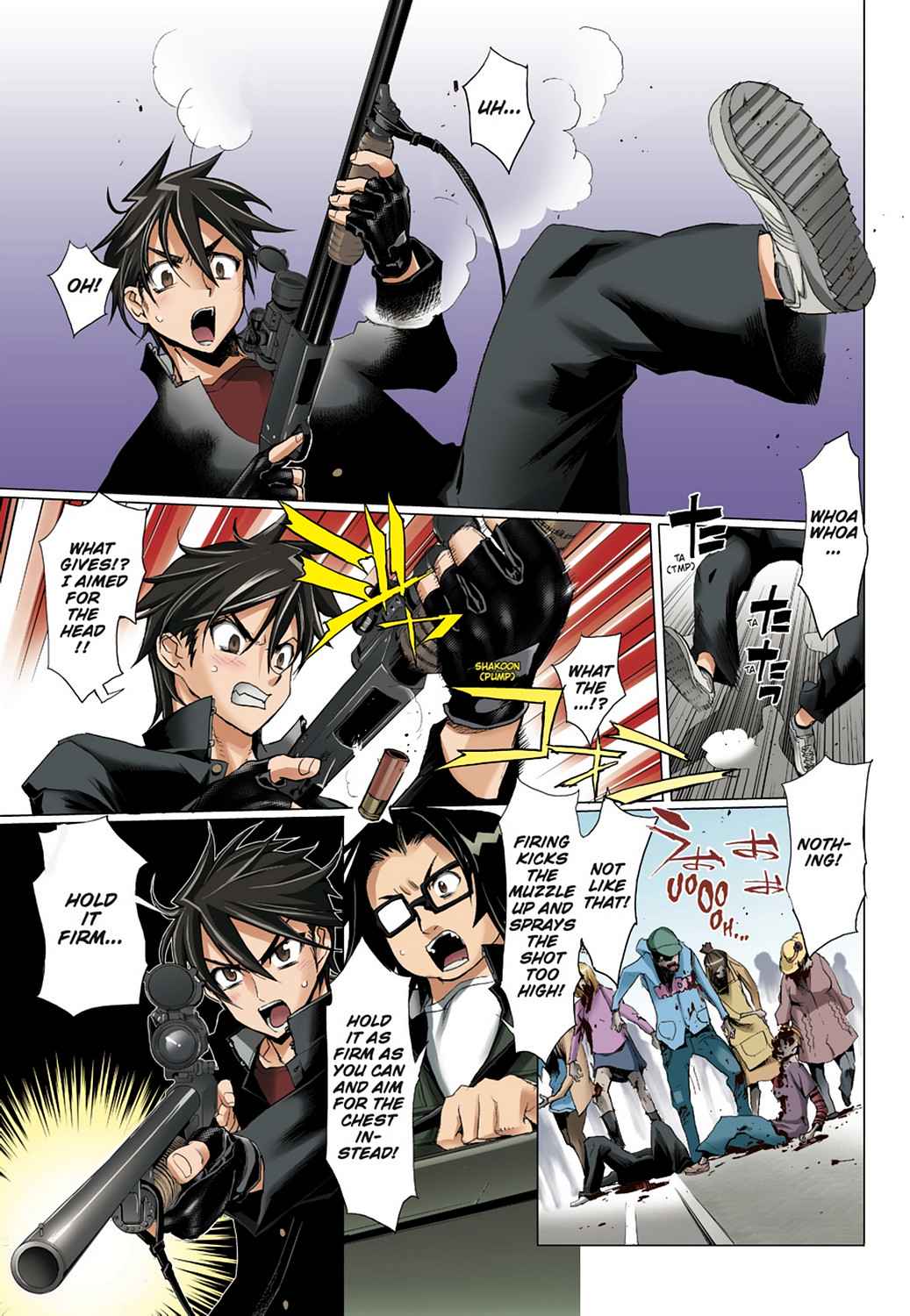 High School of the Dead - Full Color Edition Chap 3 - Next Chap 4