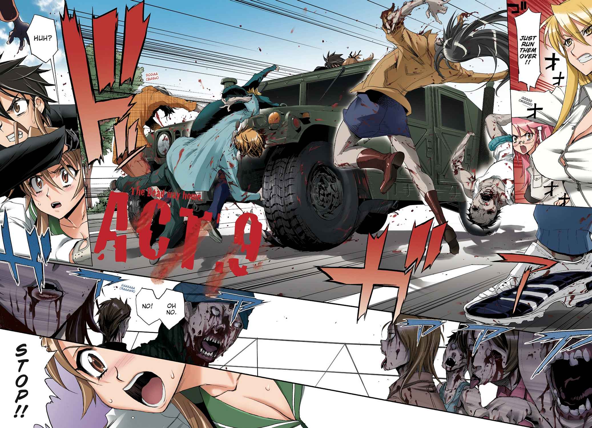 High School of the Dead - Full Color Edition Chap 3 - Next Chap 4