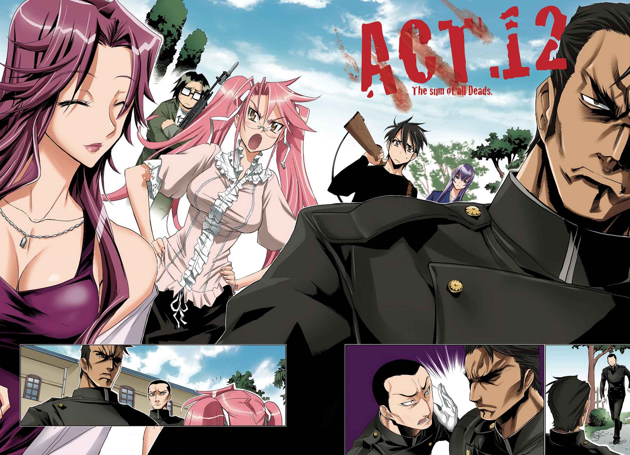 High School of the Dead - Full Color Edition Chap 3 - Next Chap 4