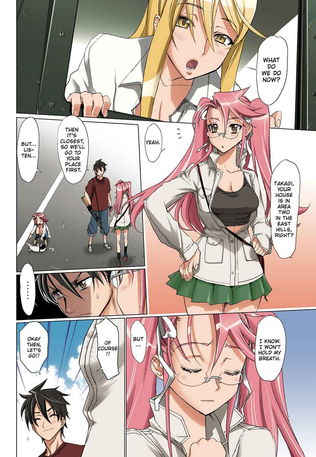 High School of the Dead - Full Color Edition Chap 3 - Next Chap 4