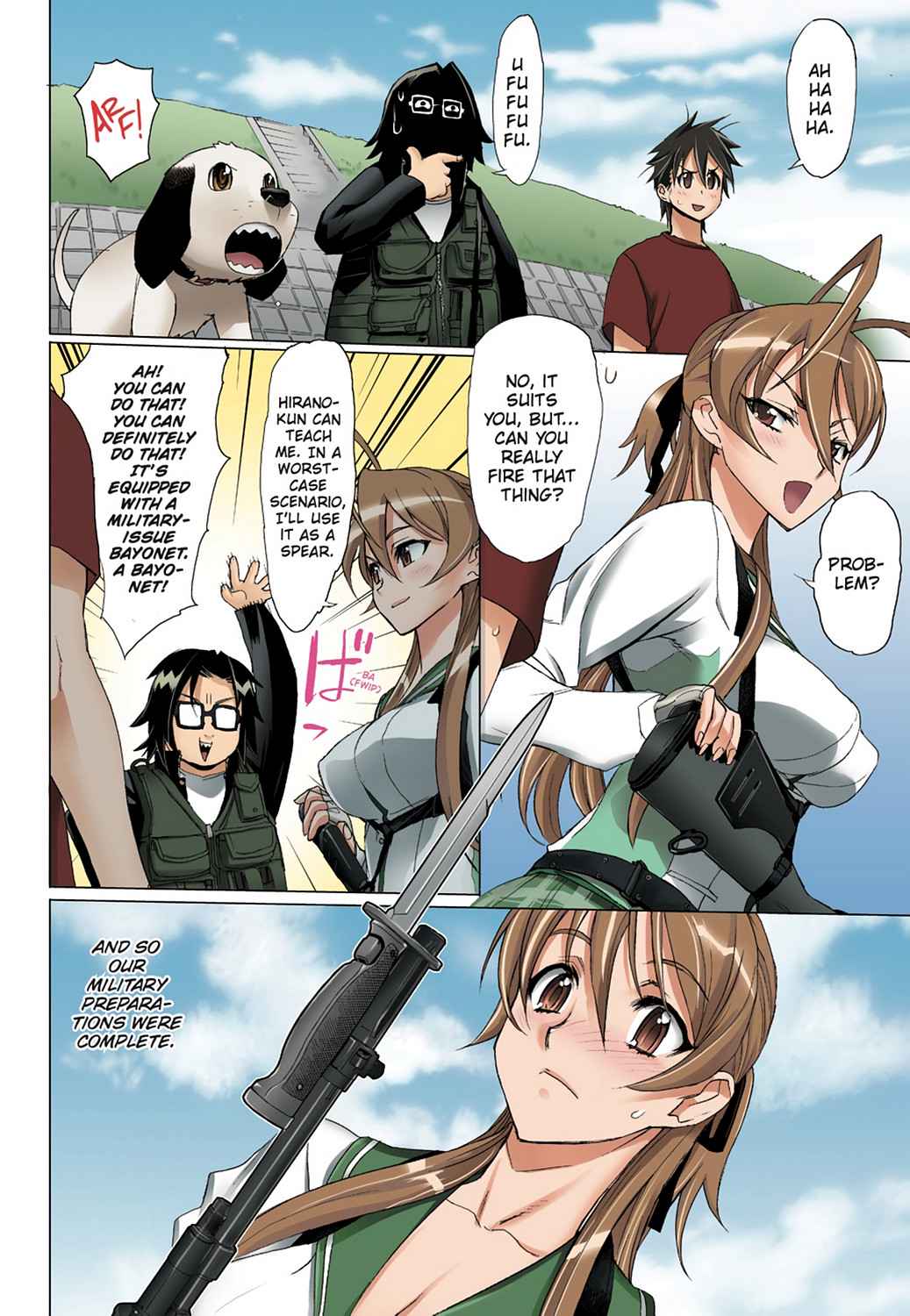 High School of the Dead - Full Color Edition Chap 3 - Next Chap 4