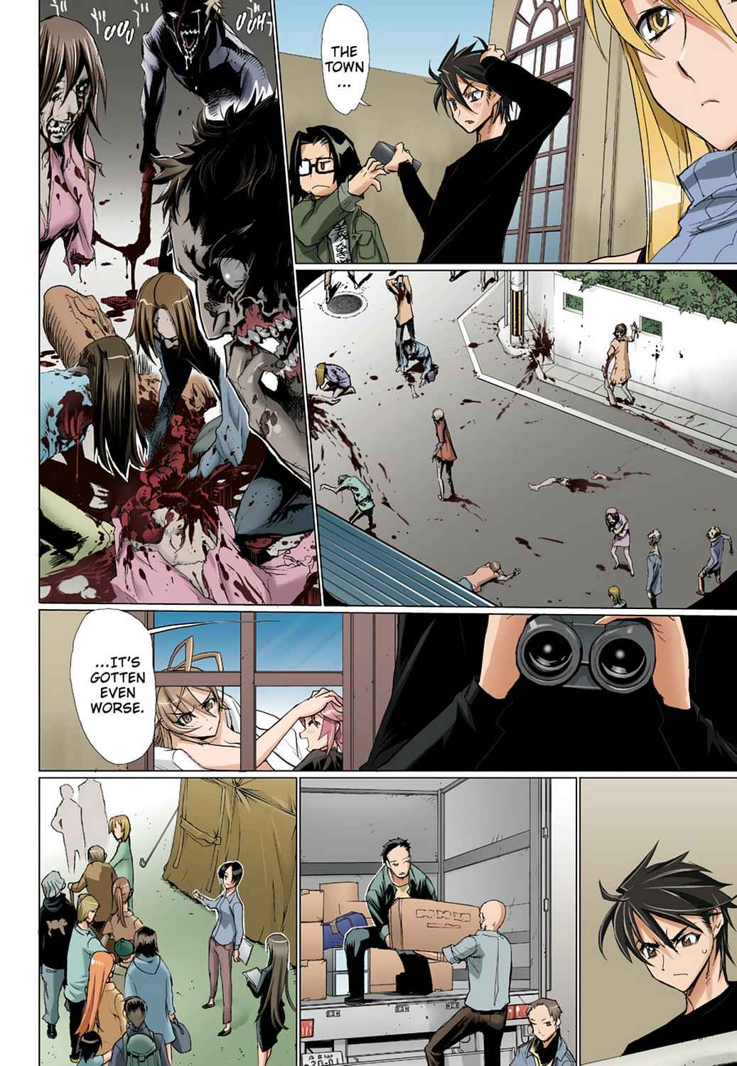 High School of the Dead - Full Color Edition Chap 3 - Next Chap 4