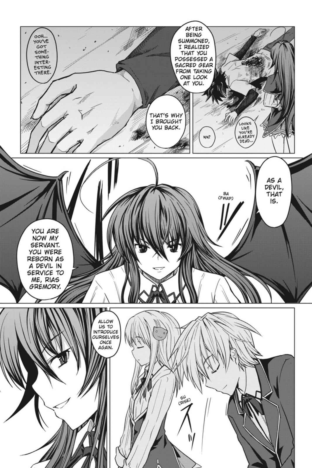 High School DxD Chap 2 - Next Chap 3