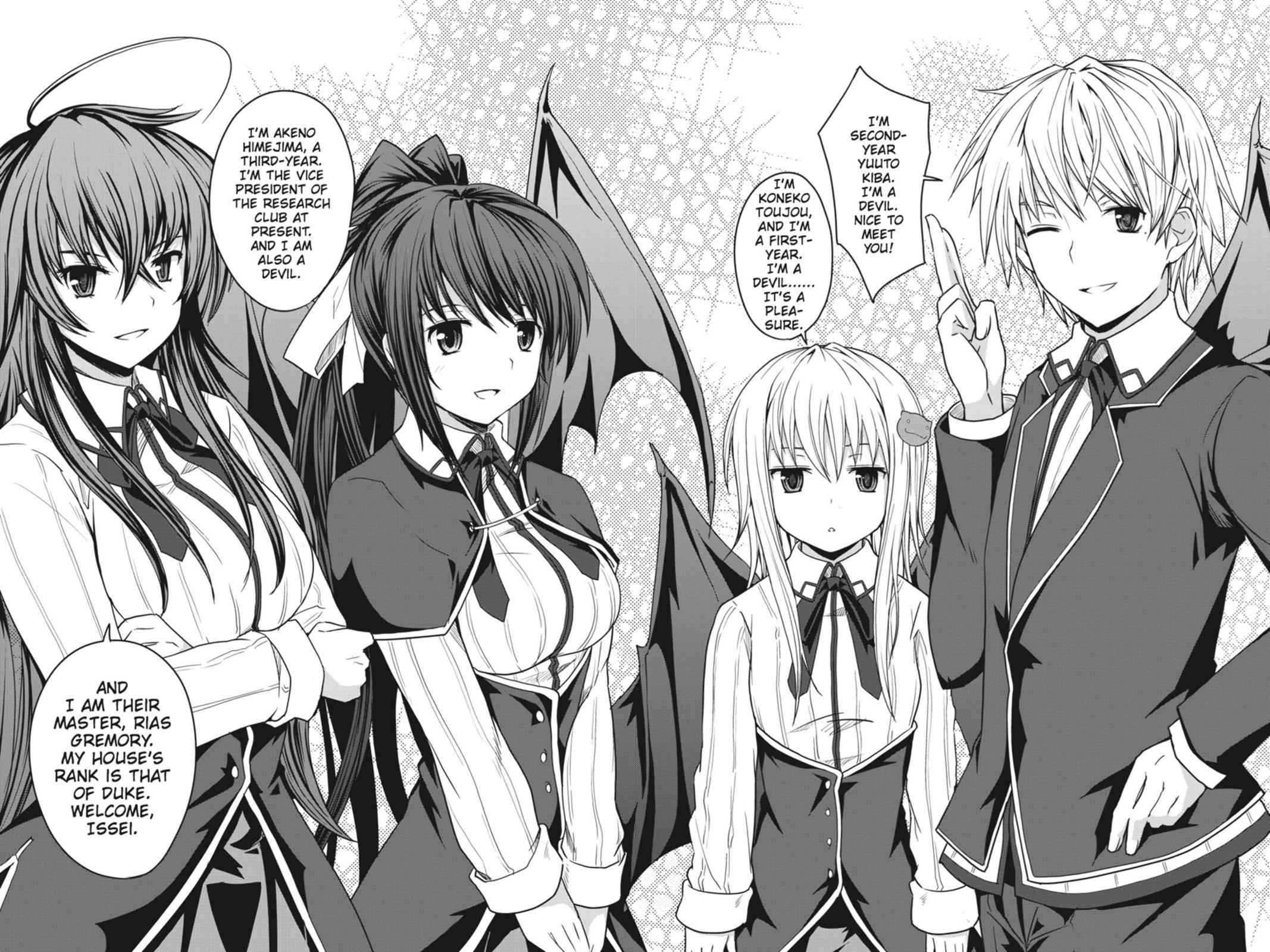 High School DxD Chap 2 - Next Chap 3