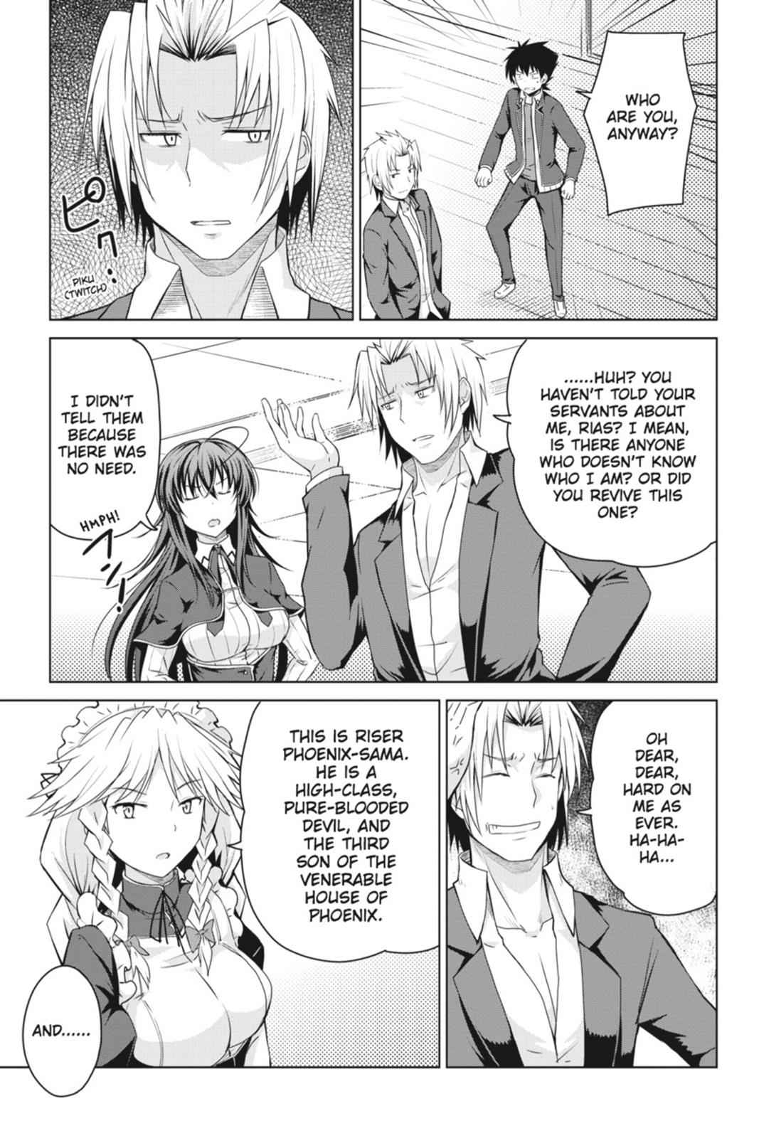 High School DxD Chap 13 - Next Chap 14