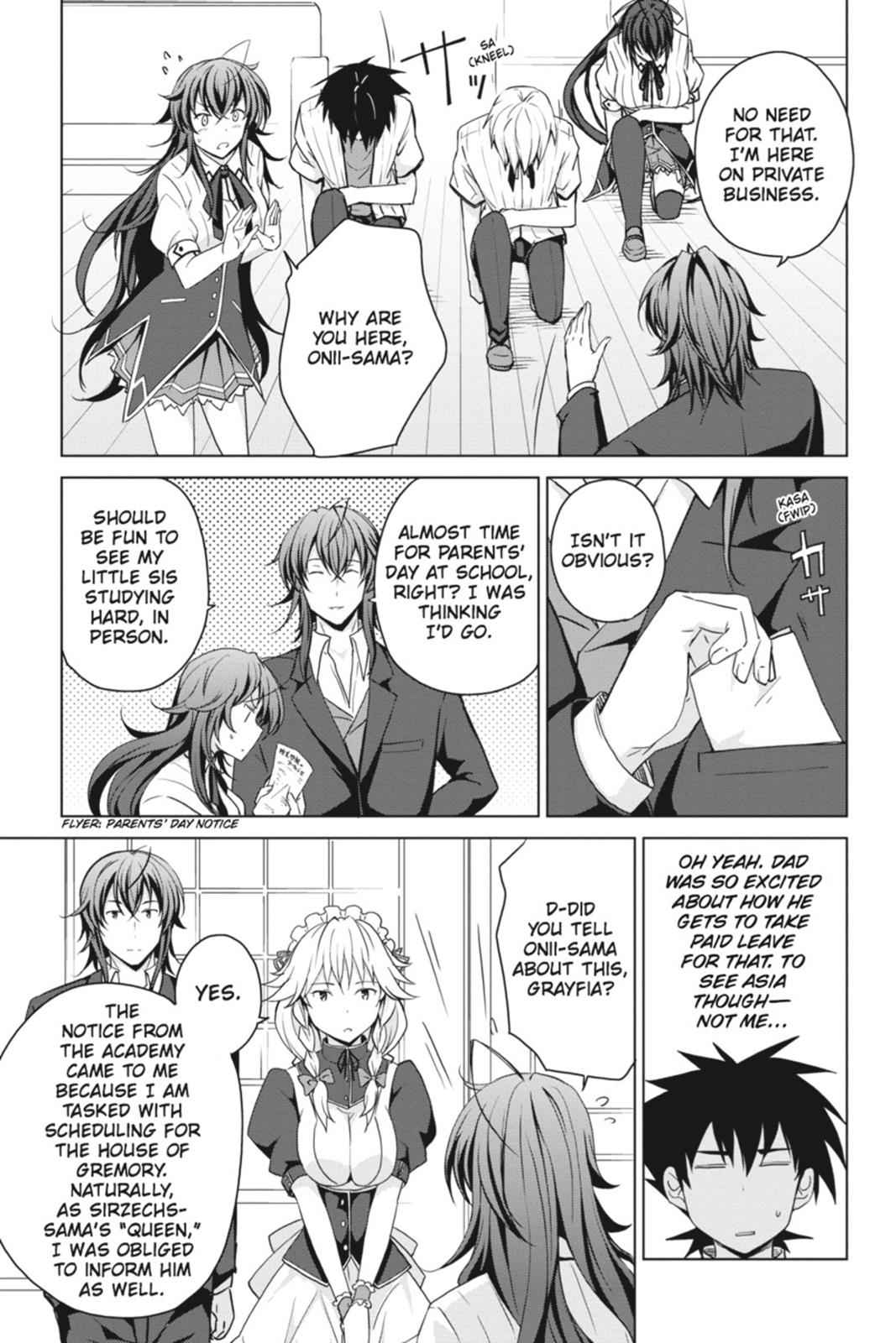 High School DxD Chap 36 - Next Chap 37