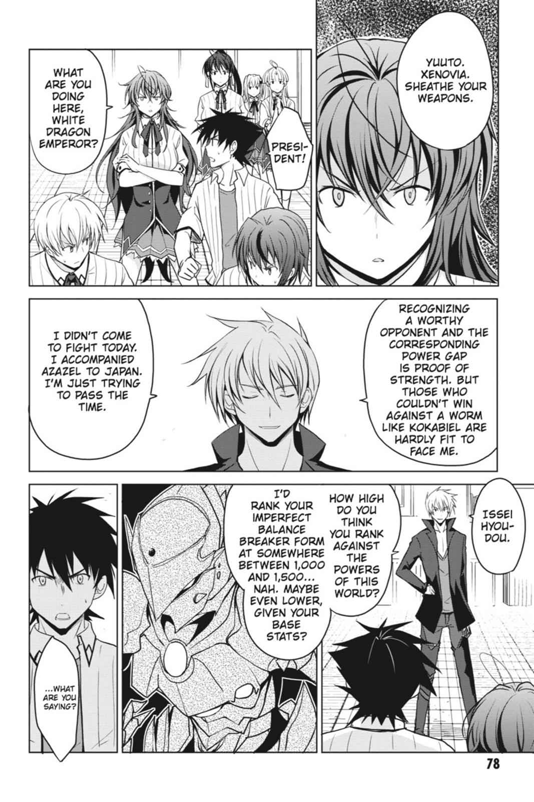 High School DxD Chap 39 - Next Chap 40