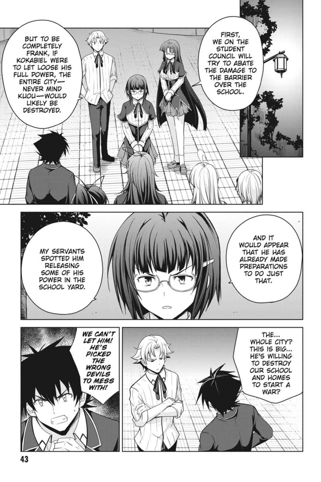 High School DxD Chap 30 - Next Chap 31