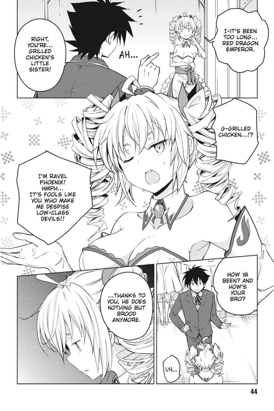 High School DxD Chap 61 - Next Chap 62