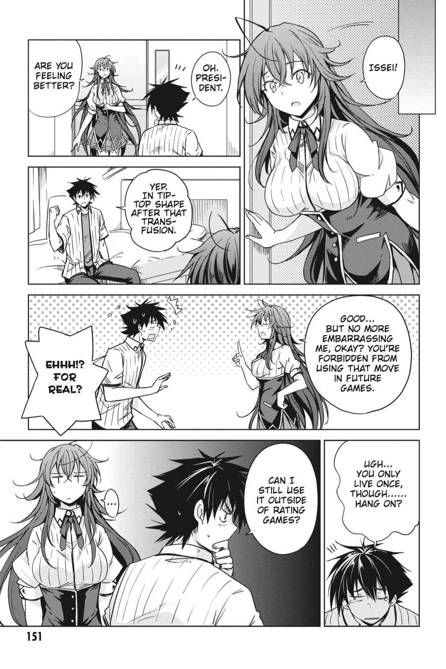 High School DxD Chap 76 - Next Chap 77