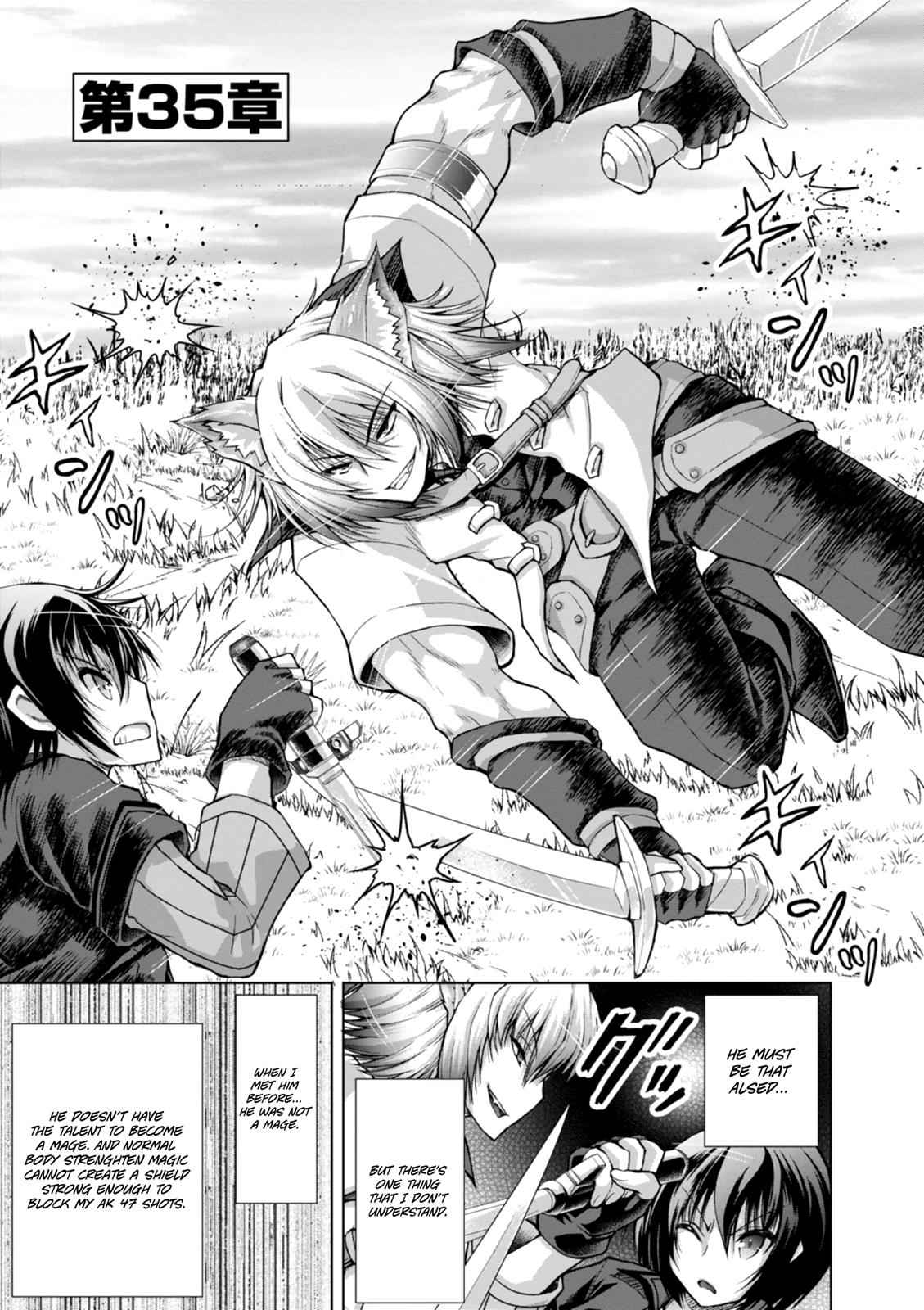Gun-Ota ga Mahou Sekai ni Tensei shitara Chap 35 - Next Chap 36