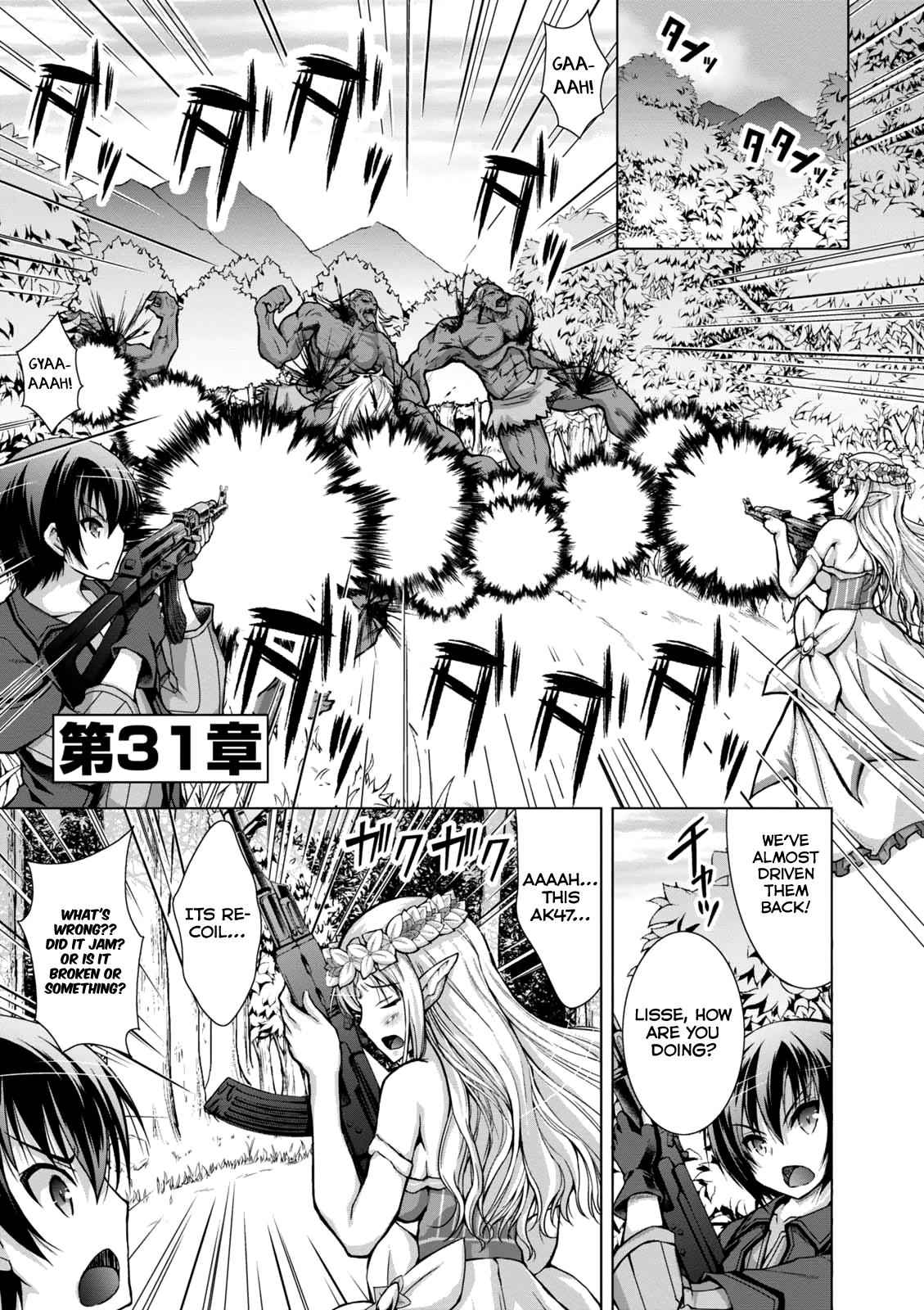 Gun-Ota ga Mahou Sekai ni Tensei shitara Chap 31 - Next Chap 32