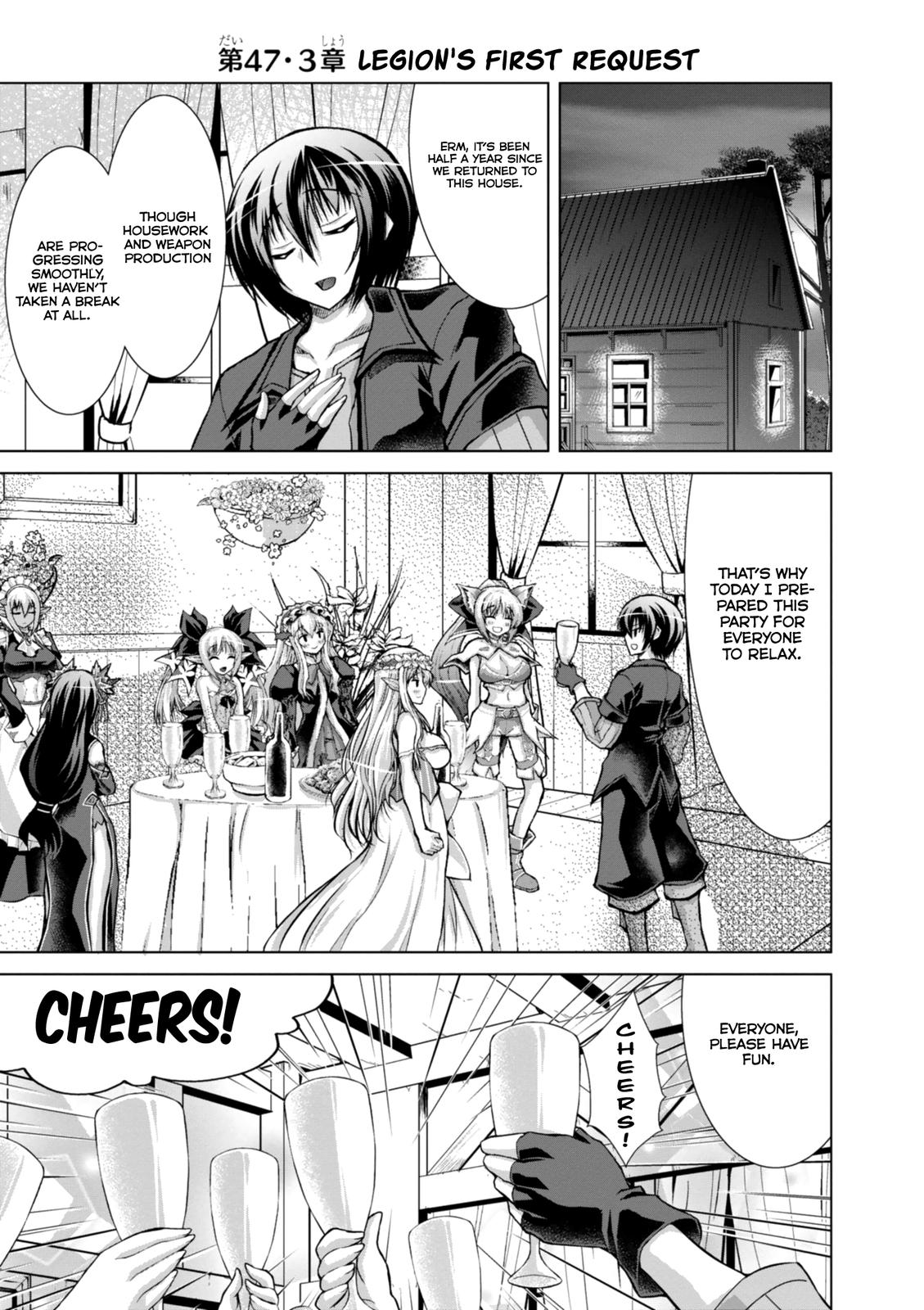 Gun-Ota ga Mahou Sekai ni Tensei shitara Chap 47.3 - Next Chap 48.3