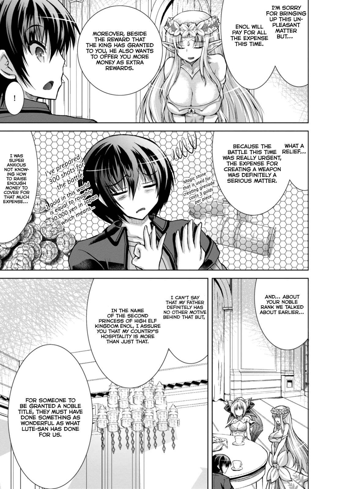 Gun-Ota ga Mahou Sekai ni Tensei shitara Chap 43 - Next Chap 44