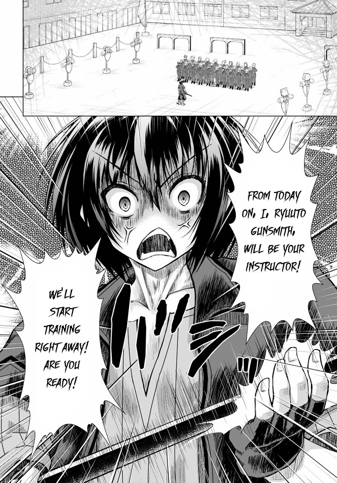 Gun-Ota ga Mahou Sekai ni Tensei shitara Chap 60 - Next Chap 61
