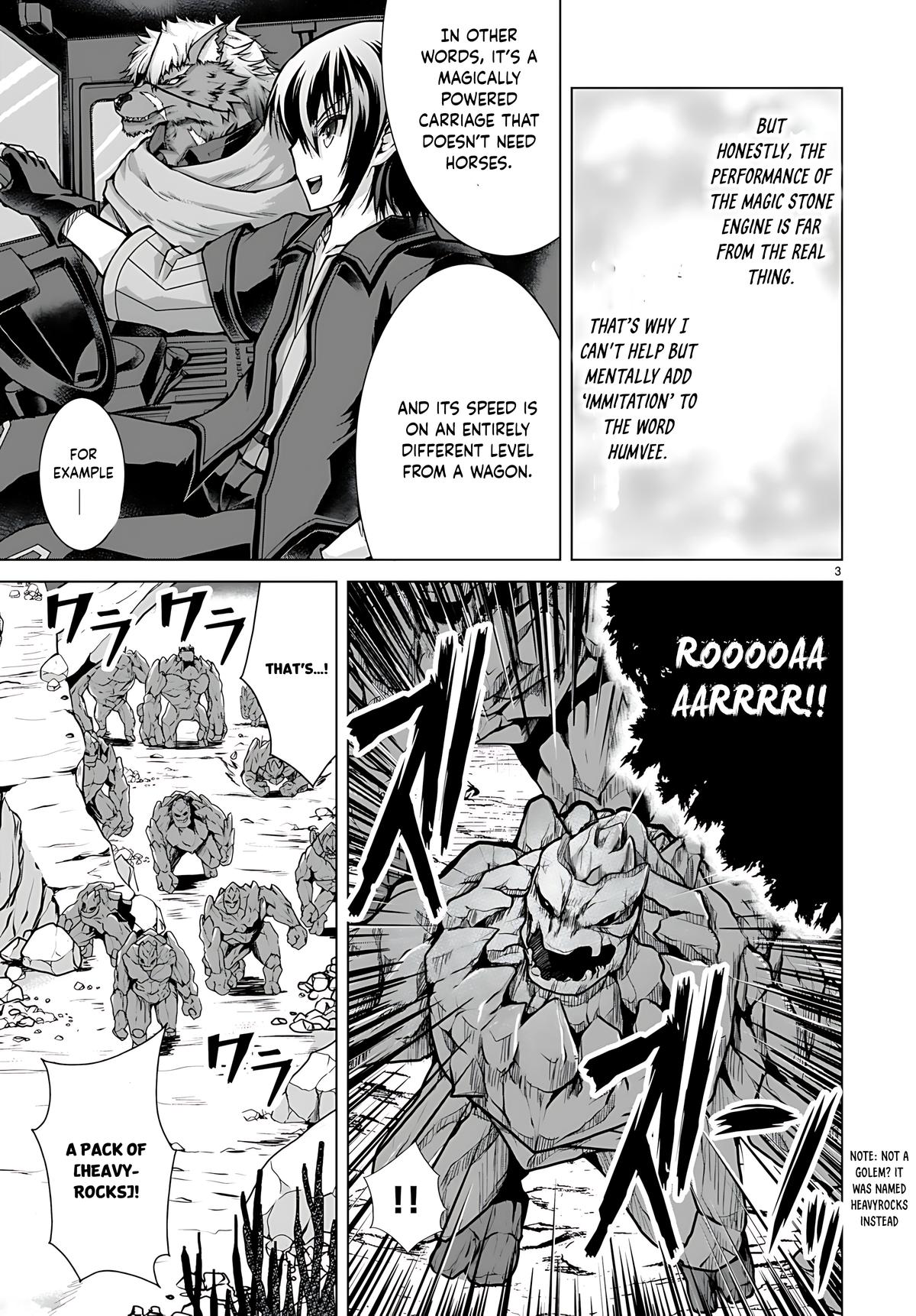 Gun-Ota ga Mahou Sekai ni Tensei shitara Chap 76 - Next Chap 77