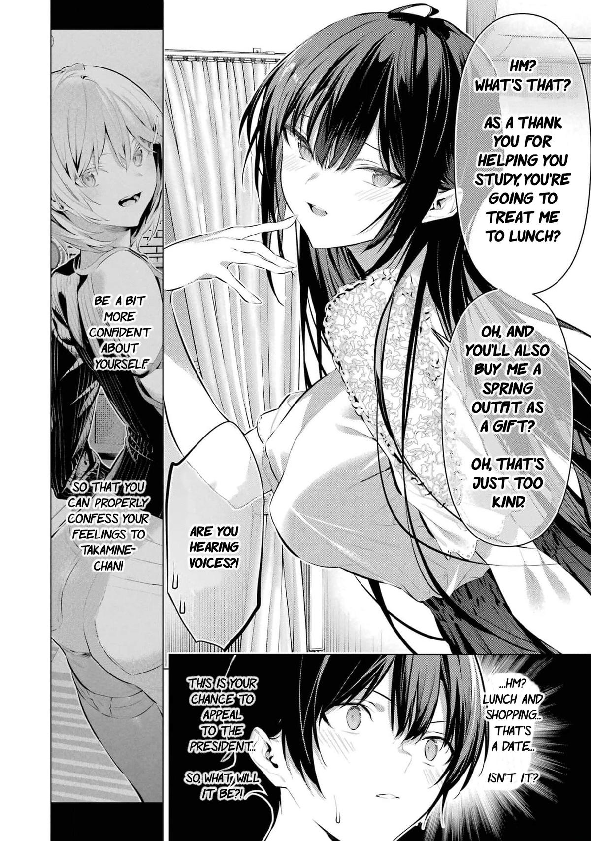Please Put Them On, Takamine-san! Chap 49 - Next Chap 50