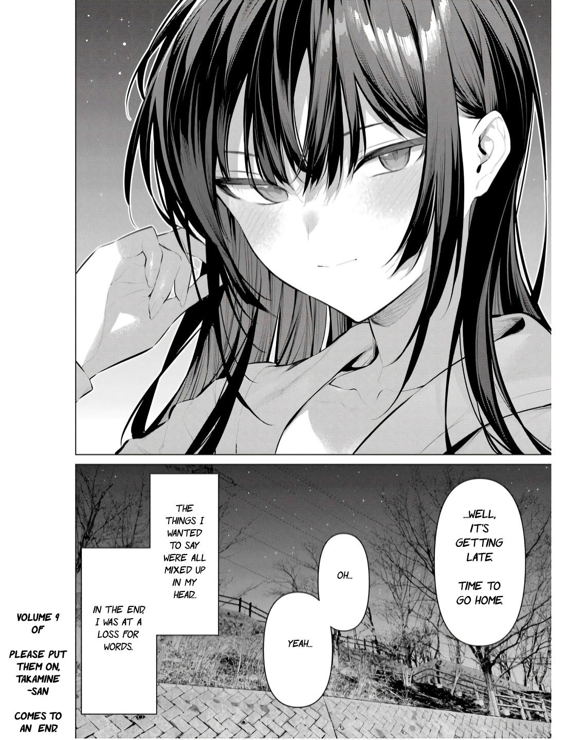 Please Put Them On, Takamine-san! Chap 57 - Next Chap 58