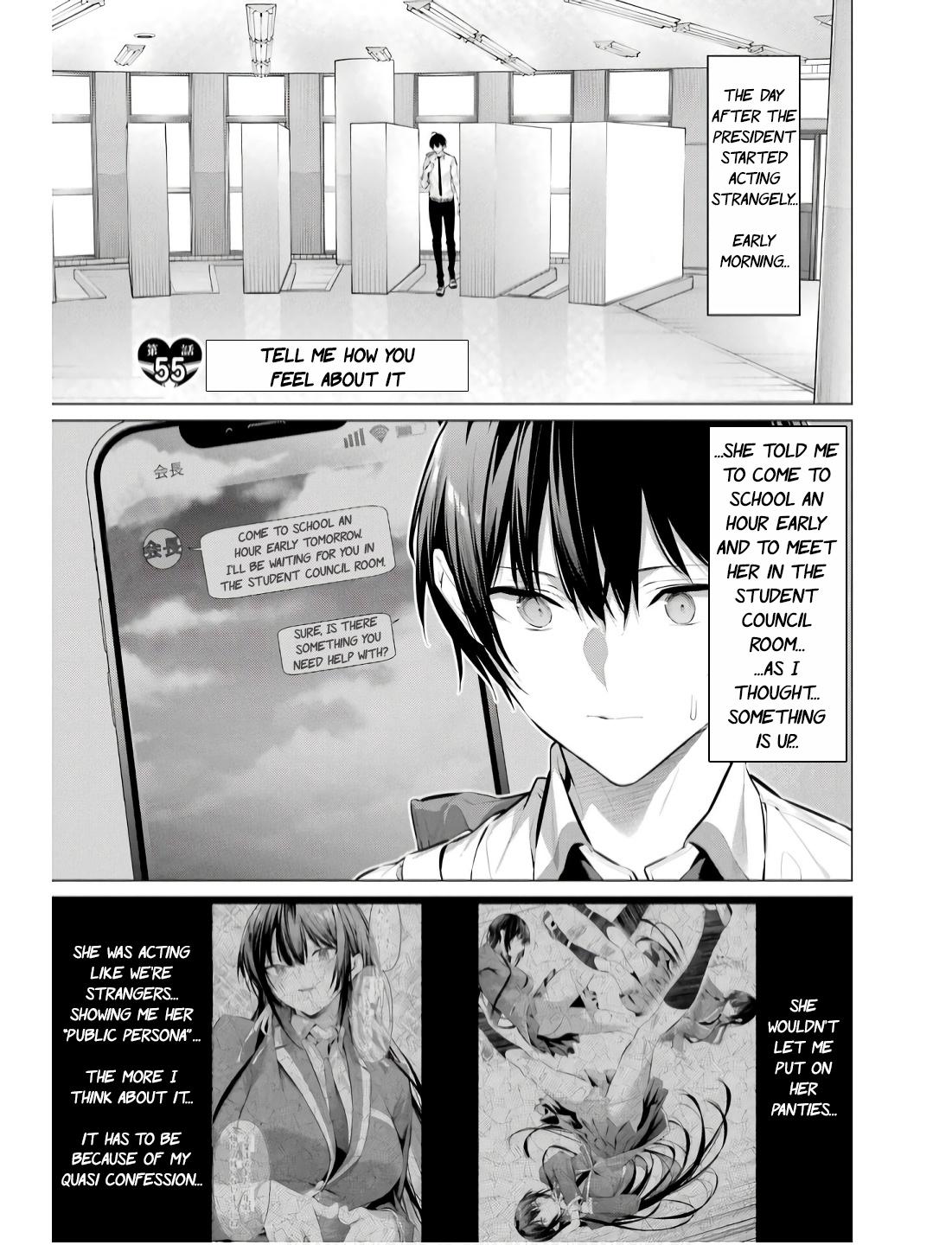 Please Put Them On, Takamine-san! Chap 55 - Next Chap 56