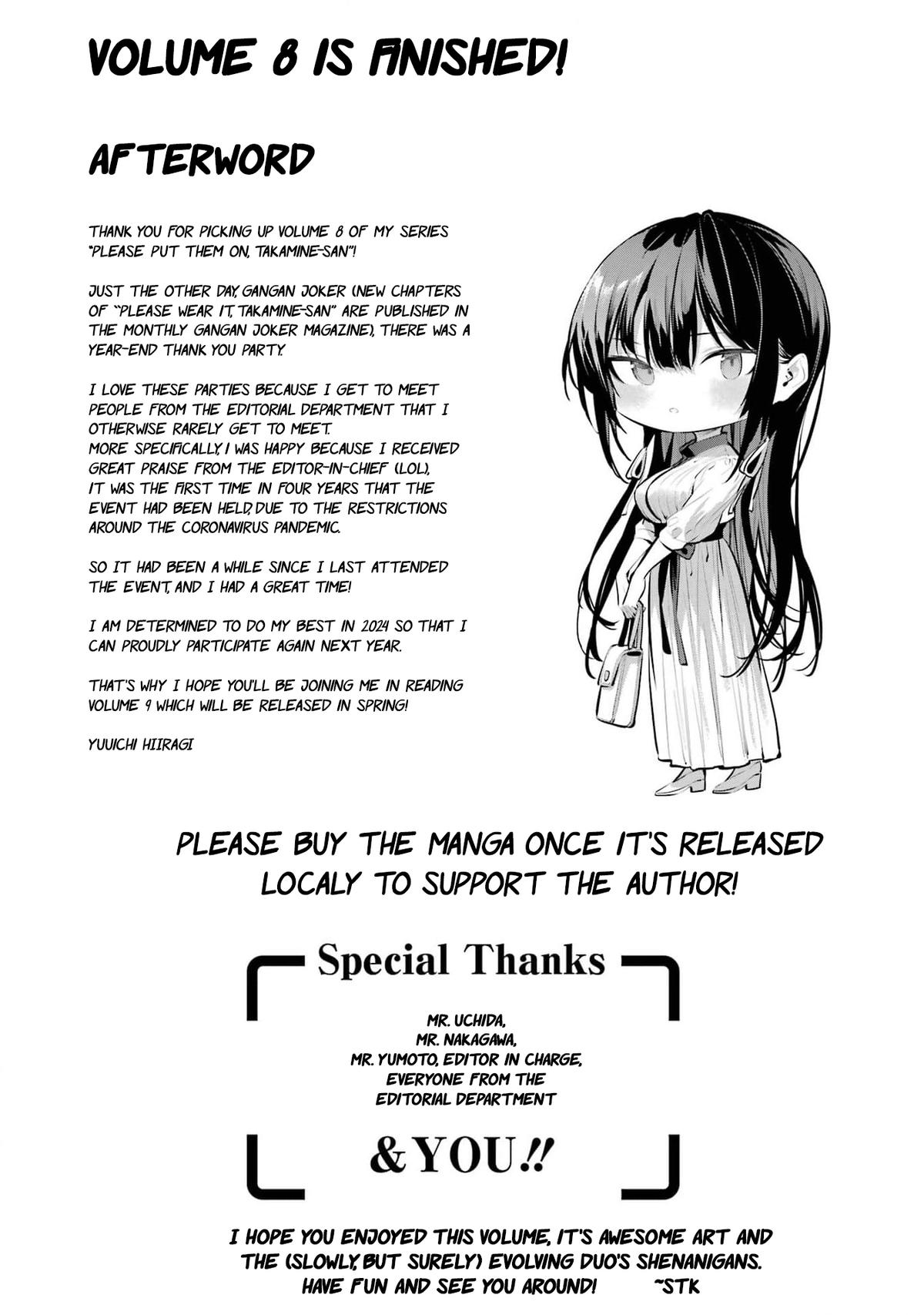 Please Put Them On, Takamine-san! Chap 51 - Next Chap 52