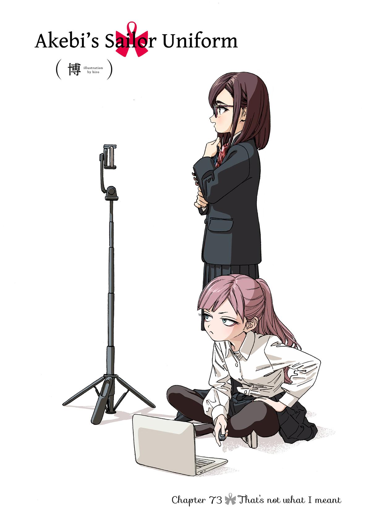 Akebi-chan no Sailor Fuku Chap 73 - Next Chap 74