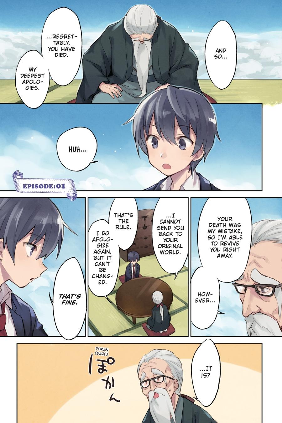 In Another World With My Smartphone Chap 1 - Next Chap 2