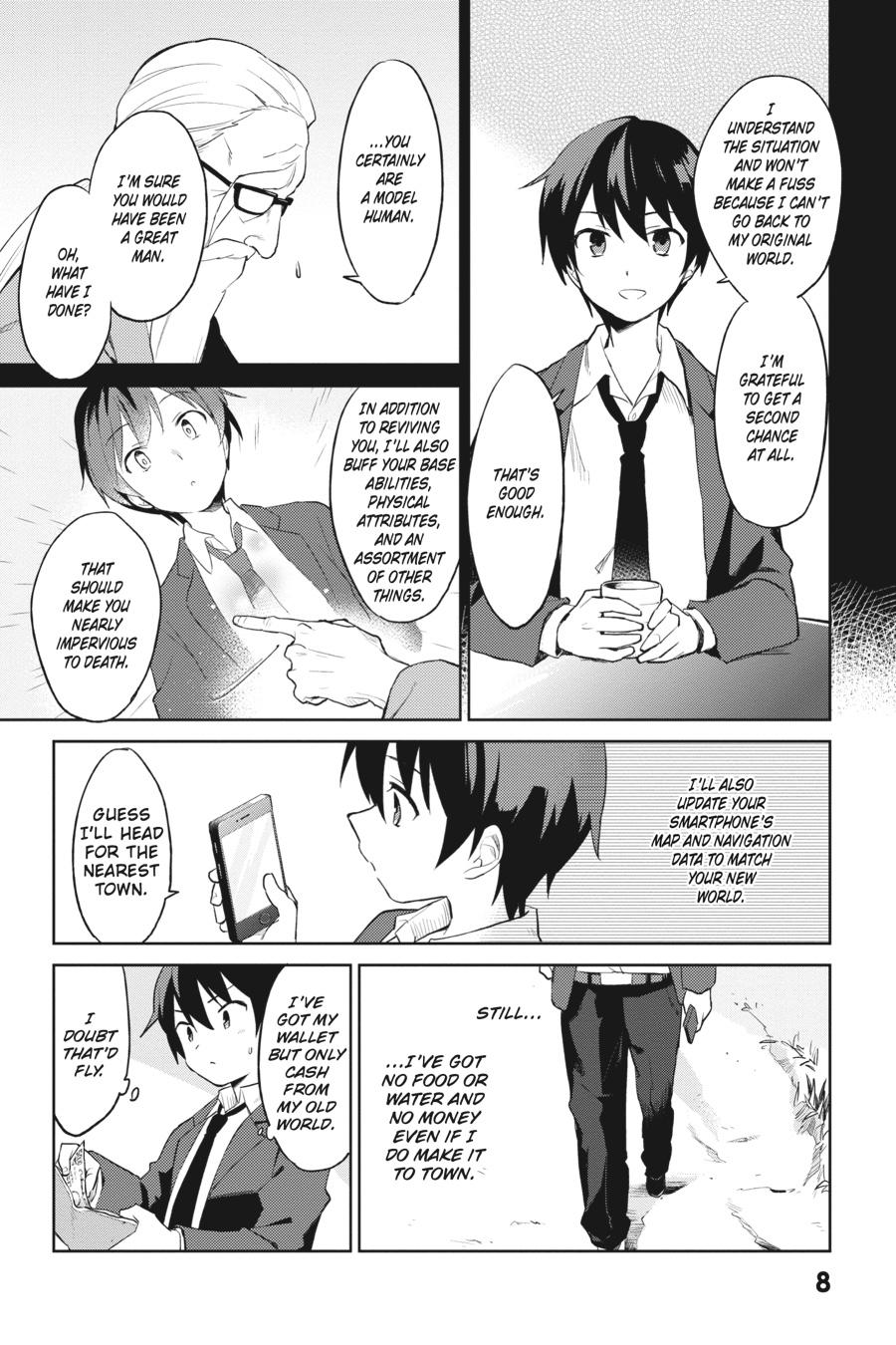 In Another World With My Smartphone Chap 1 - Next Chap 2