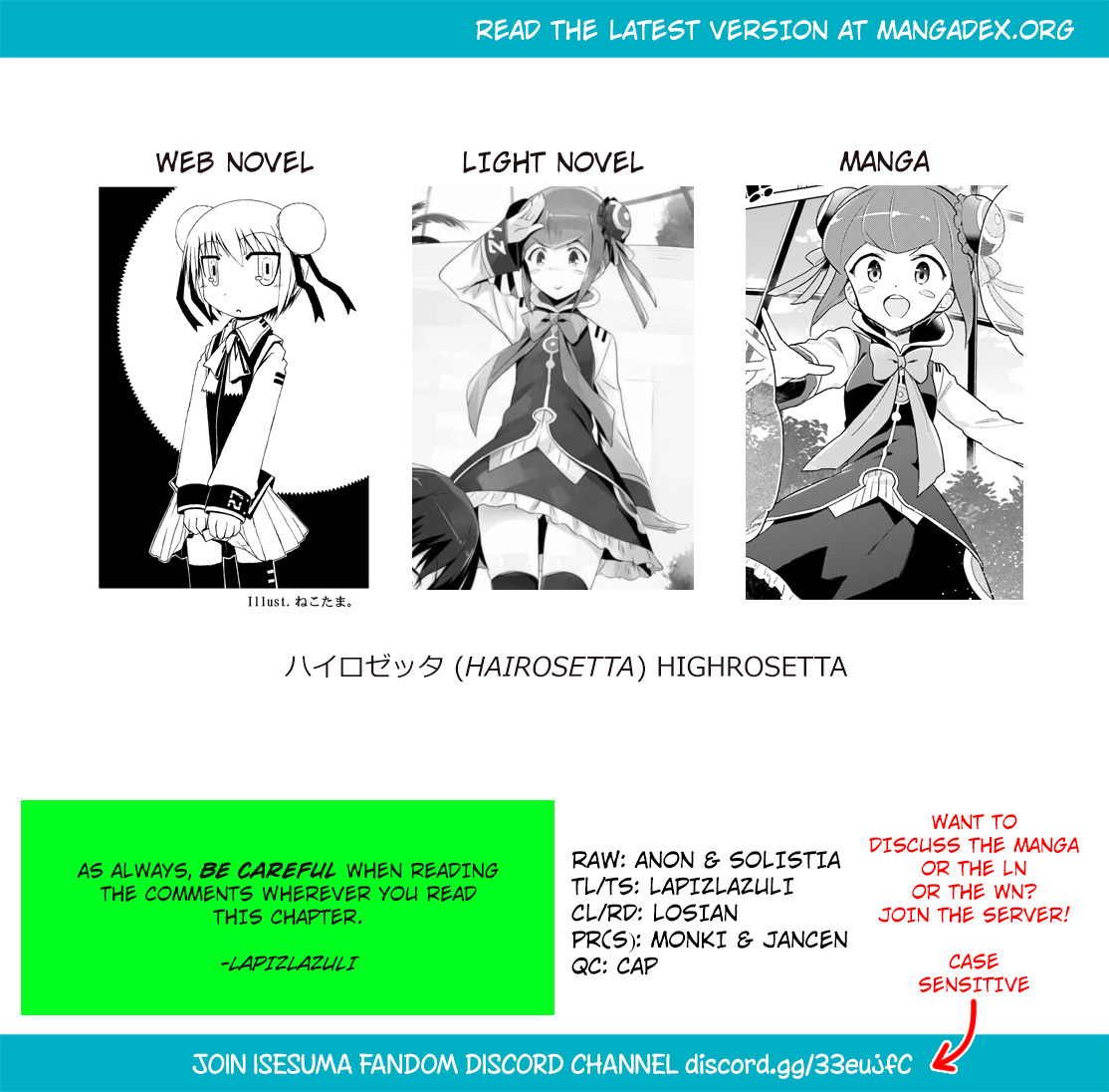 In Another World With My Smartphone Chap 38 - Next Chap 39