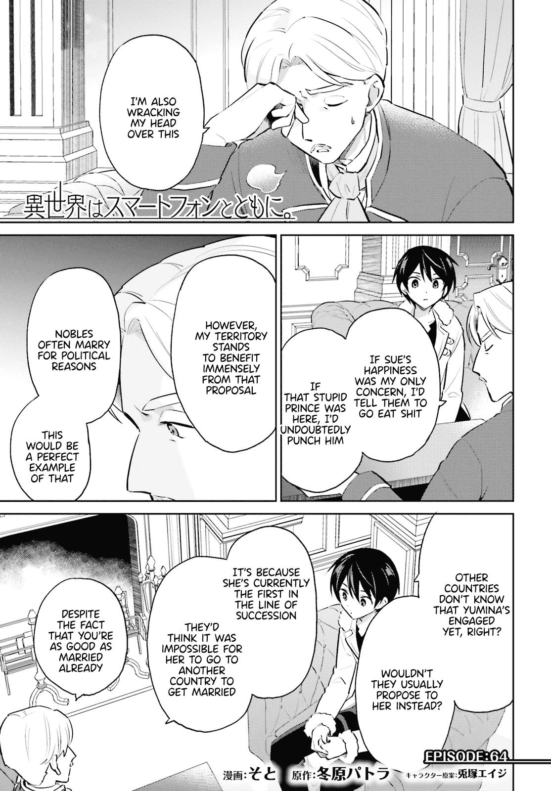 In Another World With My Smartphone Chap 64 - Next Chap 65