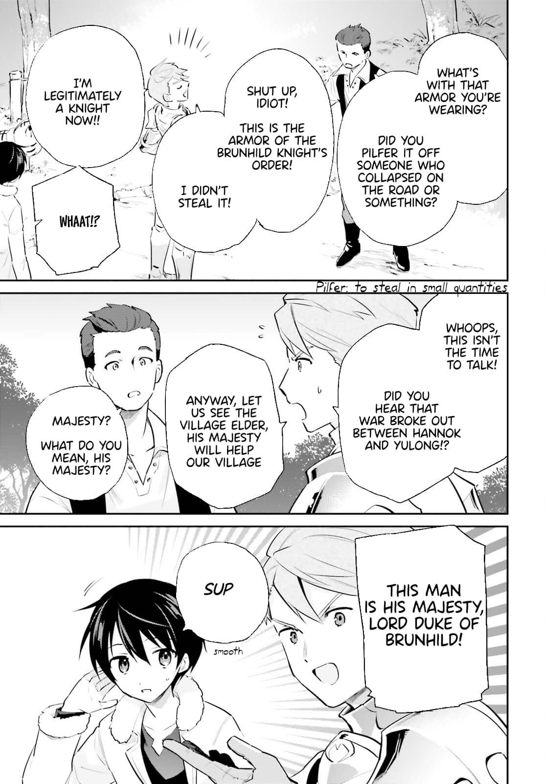 In Another World With My Smartphone Chap 75 - Next Chap 76