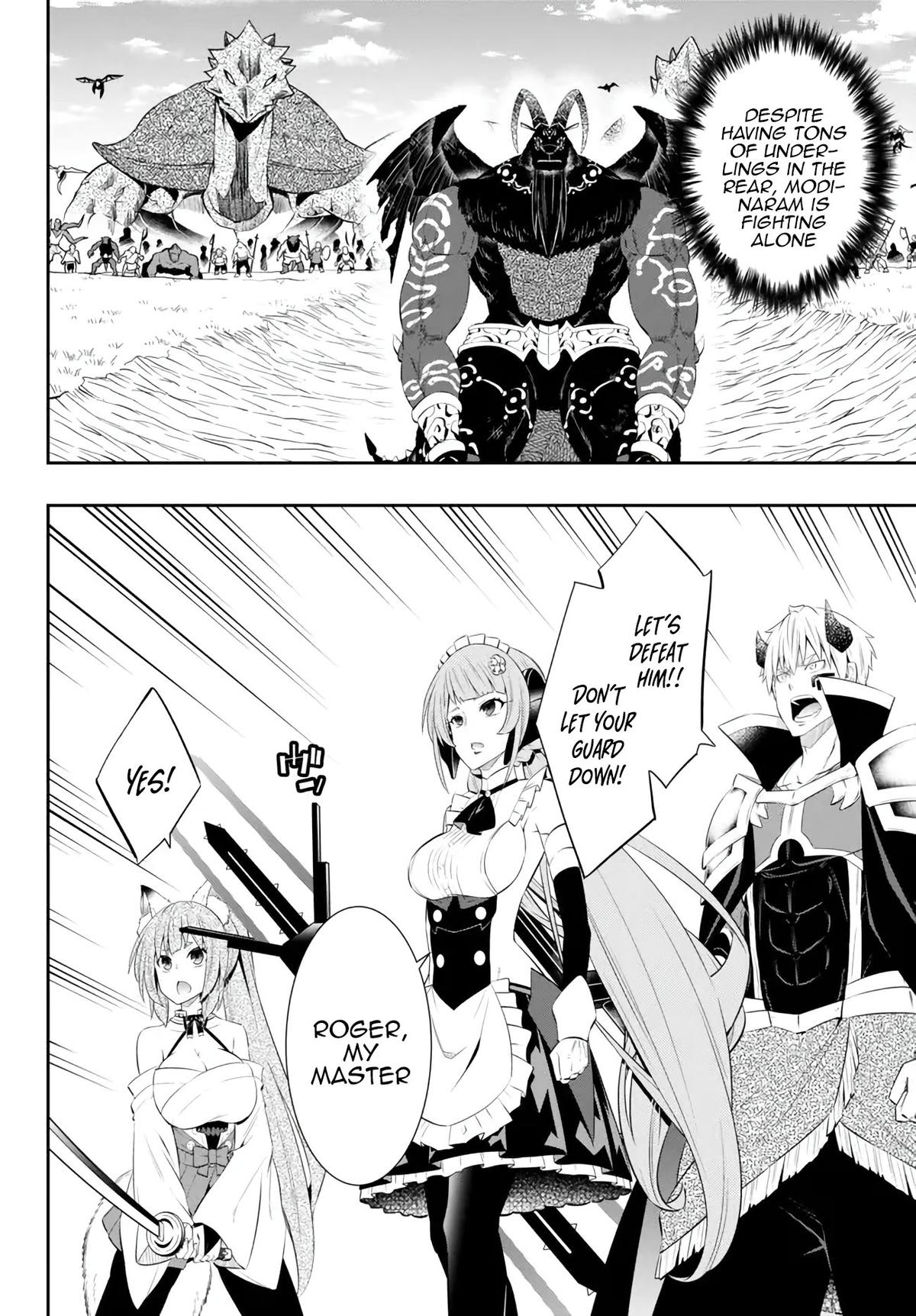 Isekai Maou to Shoukan Shoujo Dorei Majutsu Chap 100.3 - Next Chap 101.3
