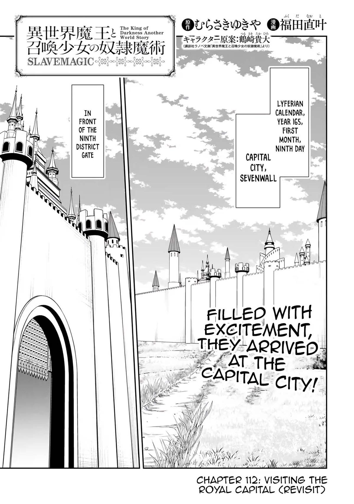 Isekai Maou to Shoukan Shoujo Dorei Majutsu Chap 112.1 - Next Chap 113.1