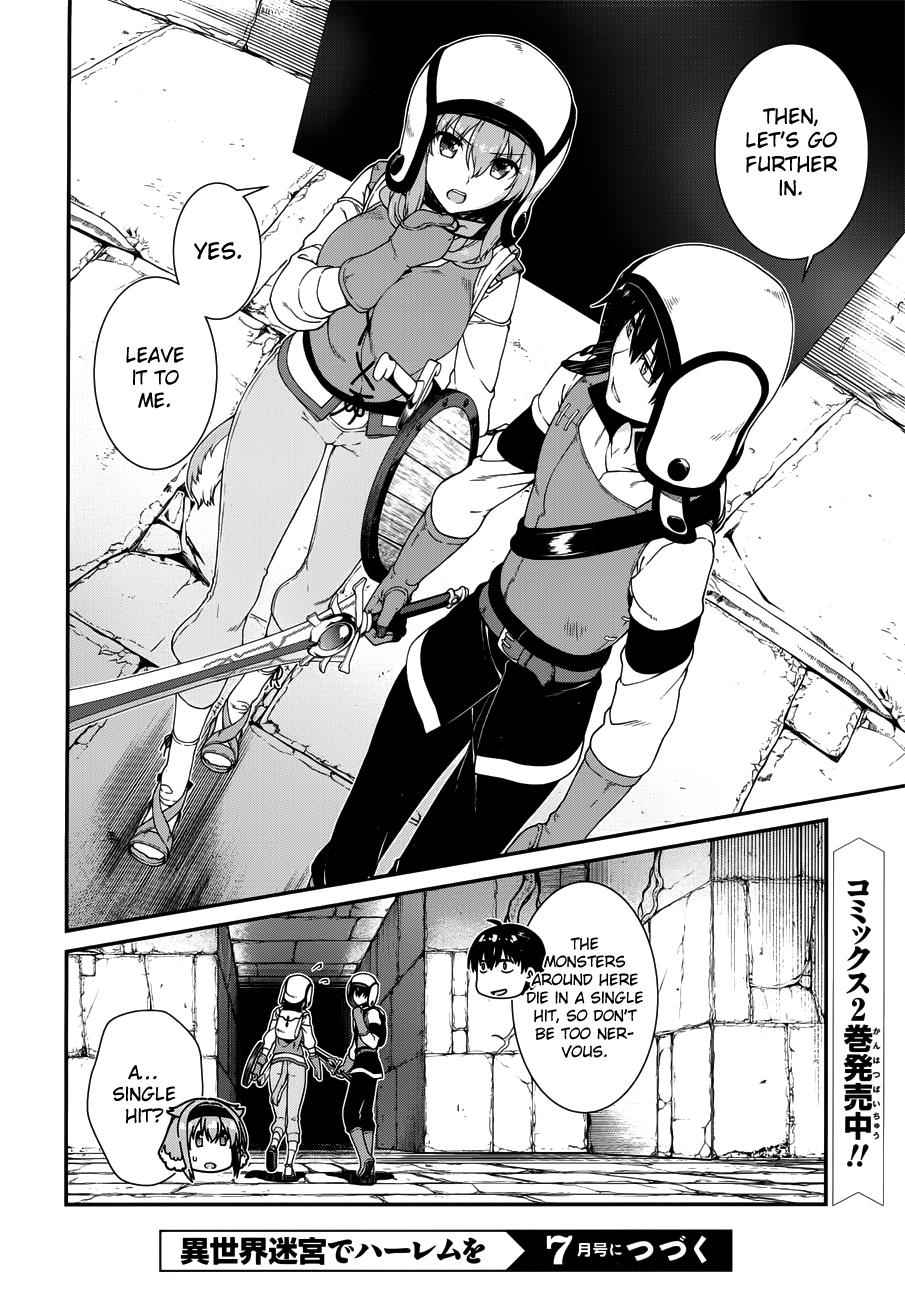 Isekai Meikyuu de Harem o Chap 7 - Next Chap 8