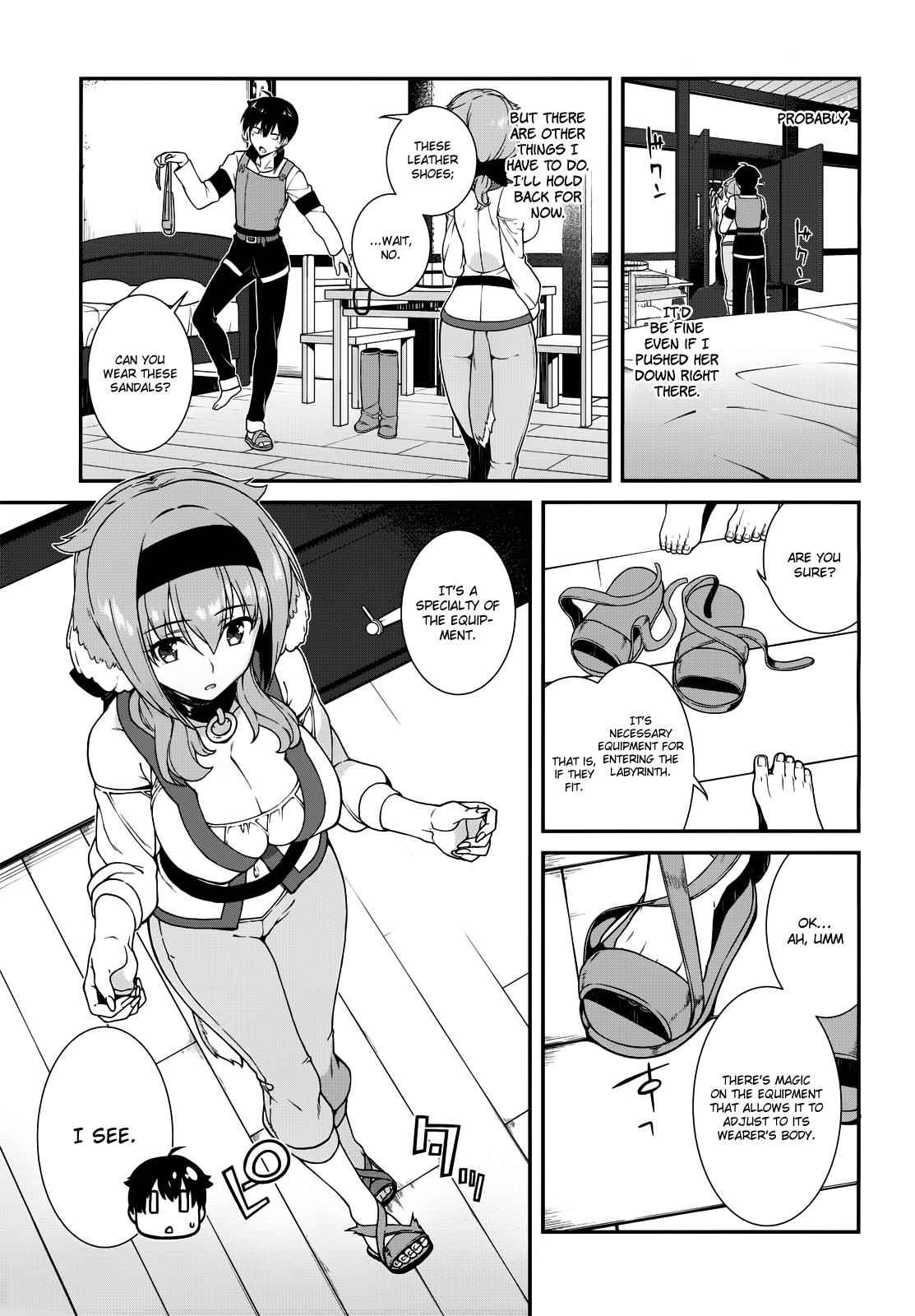 Isekai Meikyuu de Harem o Chap 6.1 - Next Chap 7.1
