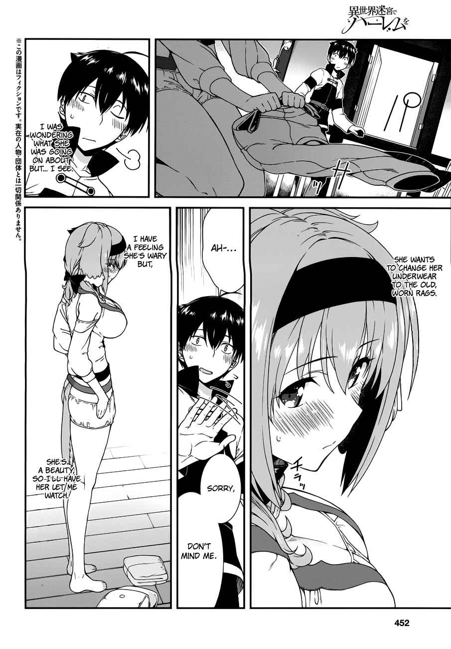 Isekai Meikyuu de Harem o Chap 6.2 - Next Chap 7.2