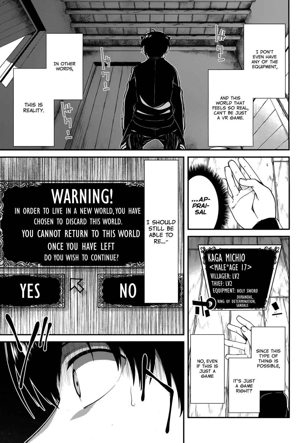 Isekai Meikyuu de Harem o Chap 1 - Next Chap 2