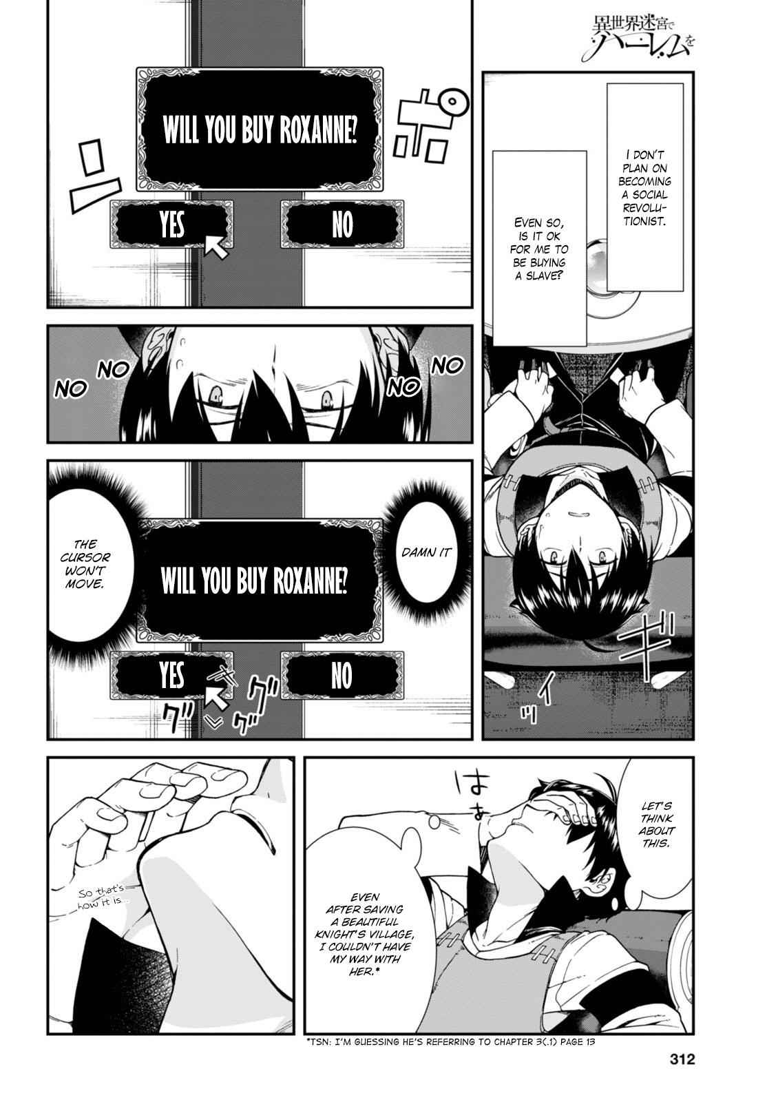 Isekai Meikyuu de Harem o Chap 3.2 - Next Chap 4.2