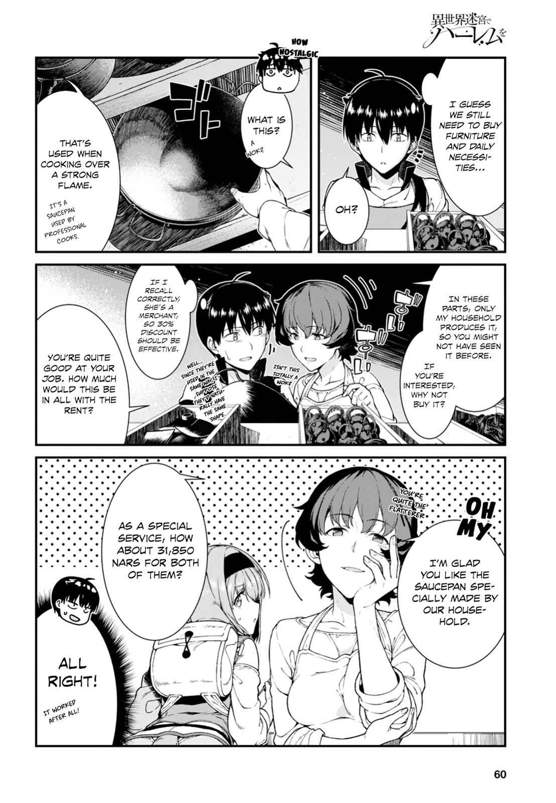 Isekai Meikyuu de Harem o Chap 25 - Next Chap 26
