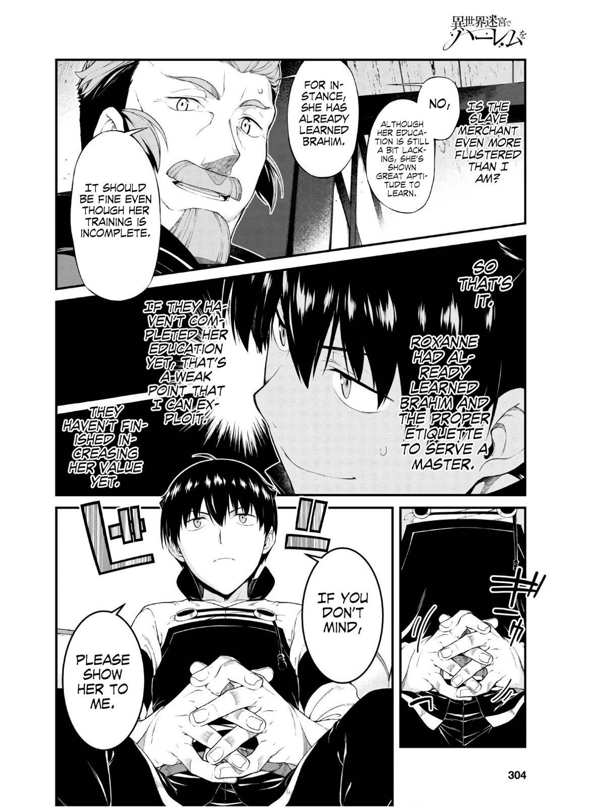 Isekai Meikyuu de Harem o Chap 37 - Next Chap 38