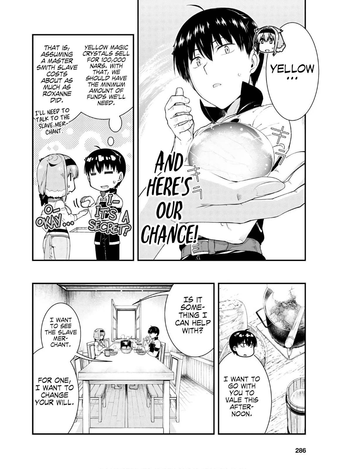 Isekai Meikyuu de Harem o Chap 37 - Next Chap 38