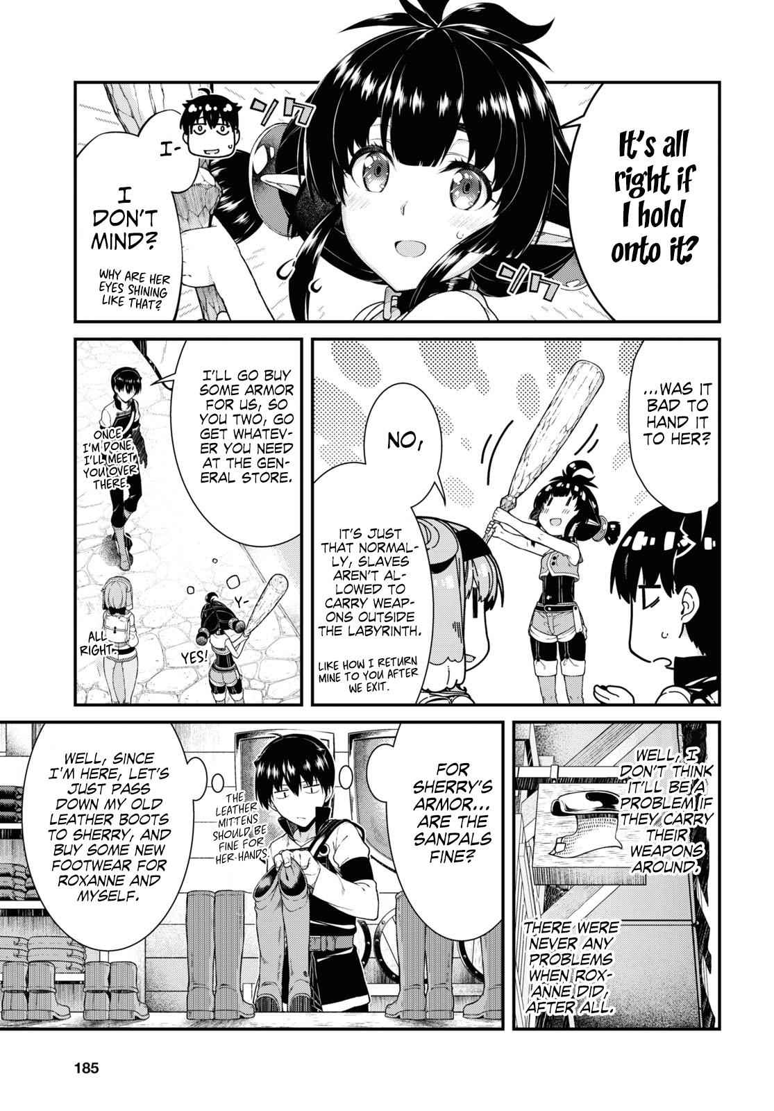 Isekai Meikyuu de Harem o Chap 39 - Next Chap 40