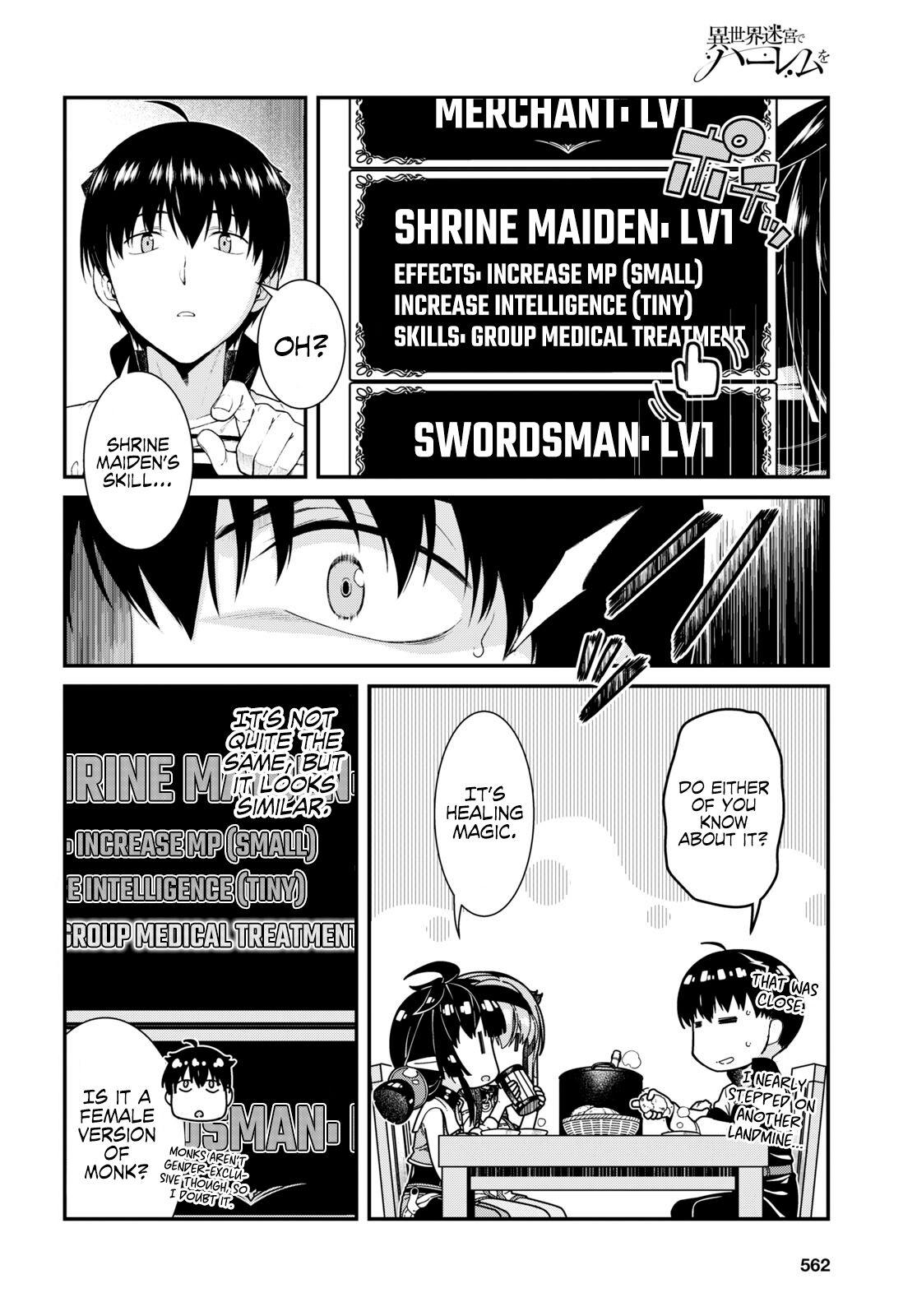 Isekai Meikyuu de Harem o Chap 47 - Next Chap 48