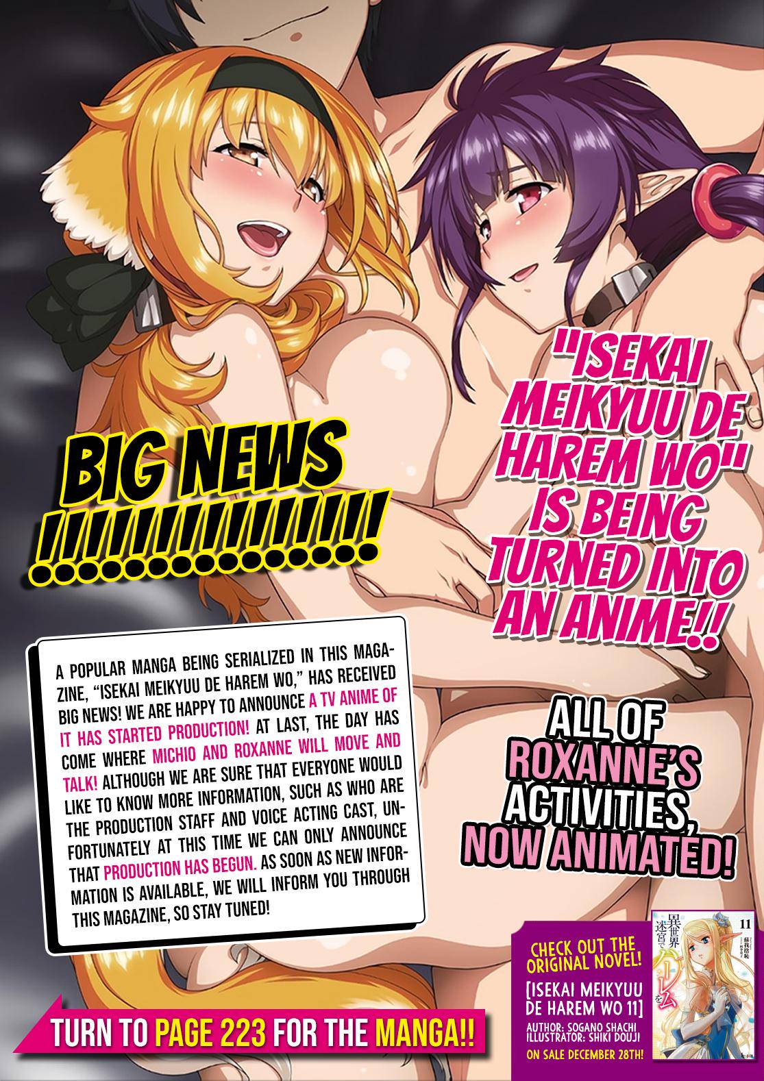 Isekai Meikyuu de Harem o Chap 44 - Next Chap 45