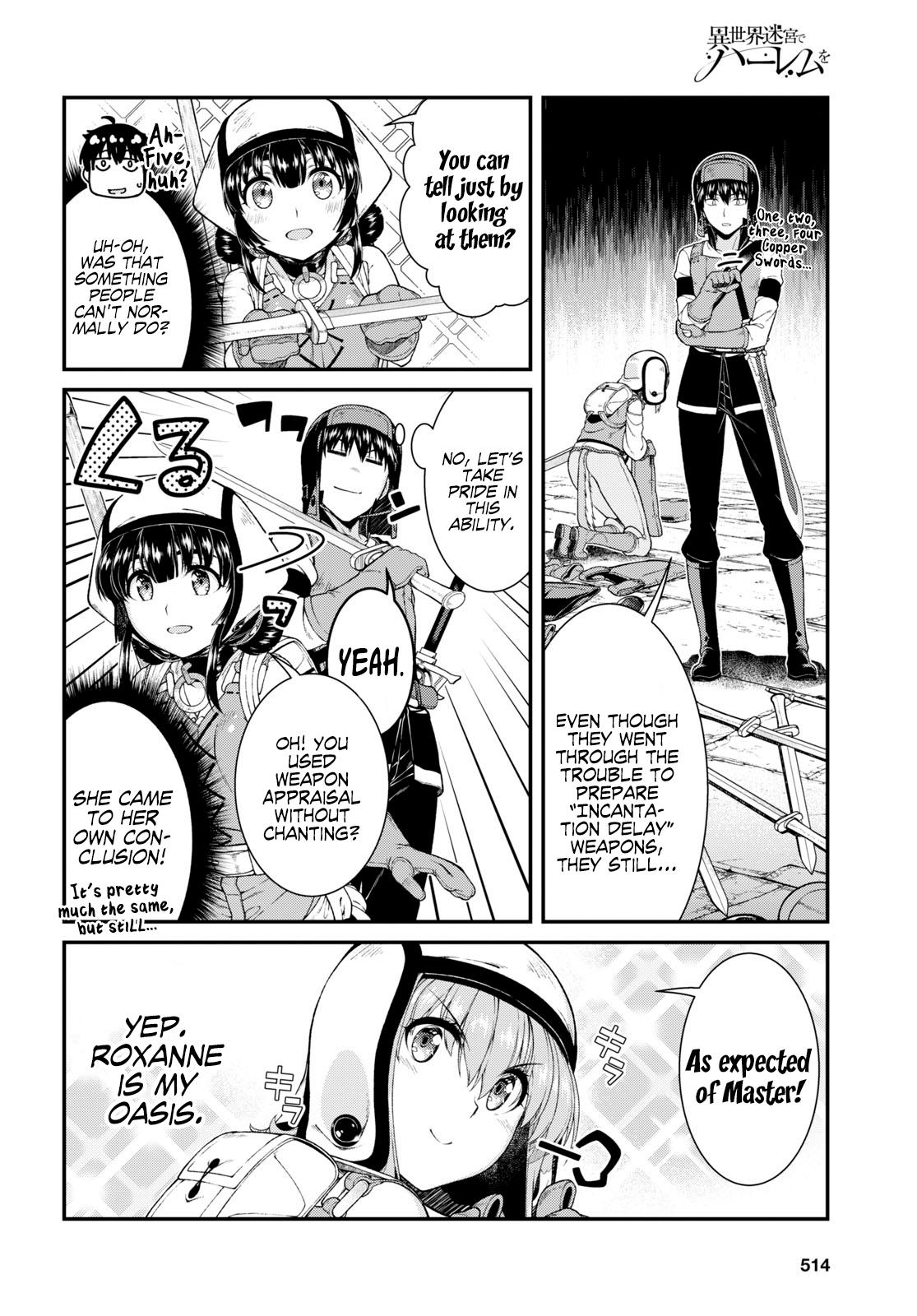 Isekai Meikyuu de Harem o Chap 49 - Next Chap 50