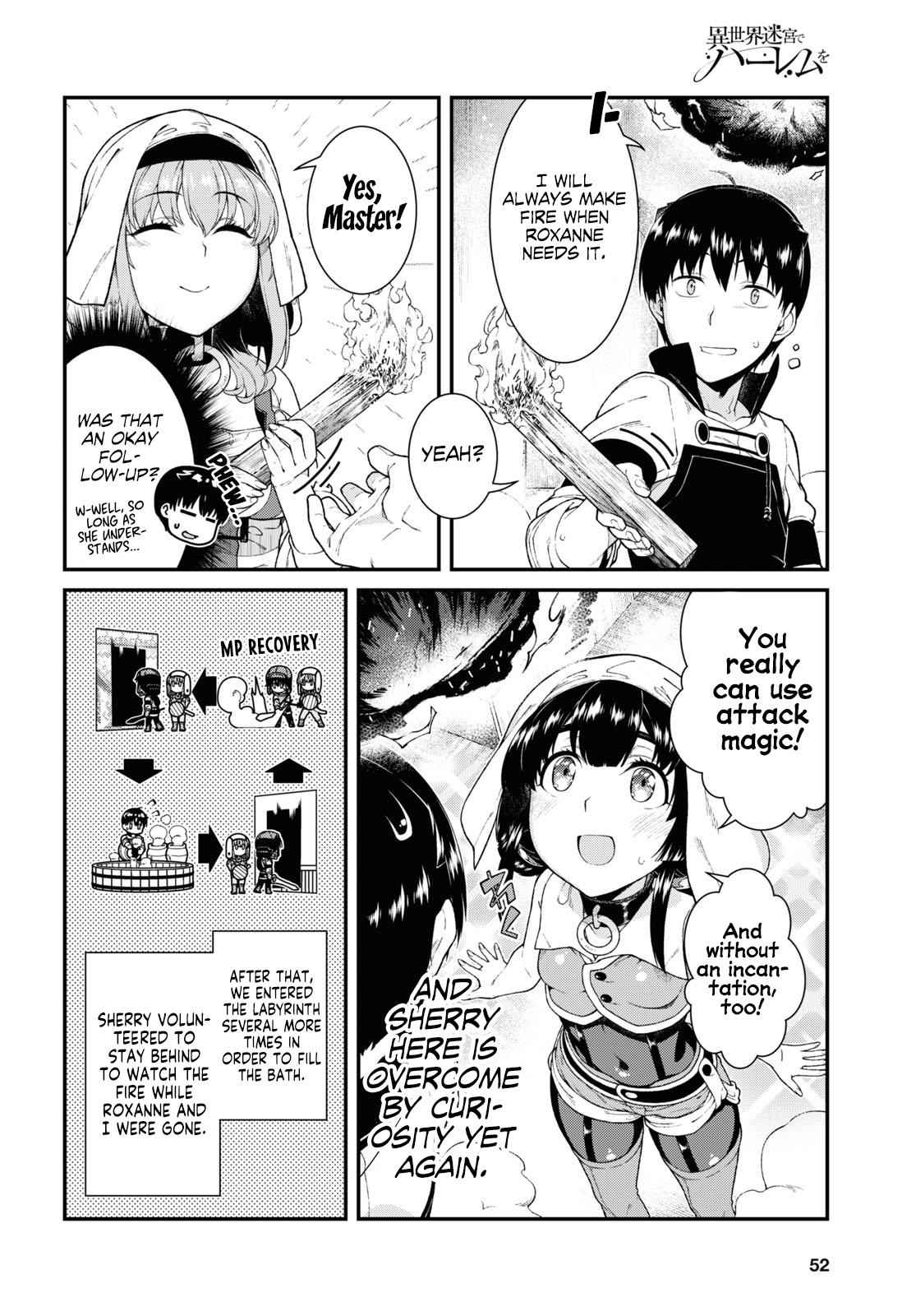 Isekai Meikyuu de Harem o Chap 41 - Next Chap 42