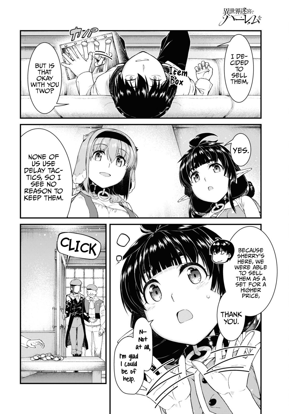 Isekai Meikyuu de Harem o Chap 57 - Next Chap 58